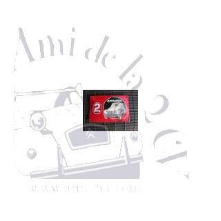 Plaque émaillée 2cv rouge et noire,100X150mm de multiples idées cadeaux 2cv dans notre rubrique librairie et cadeaux.