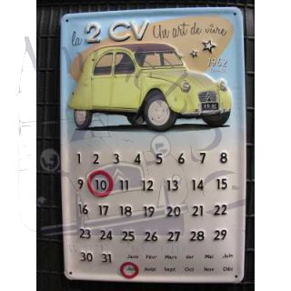 Calendrier 2CV