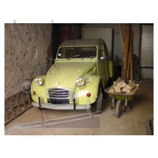 2 CV 6 jaune primevère de 1972