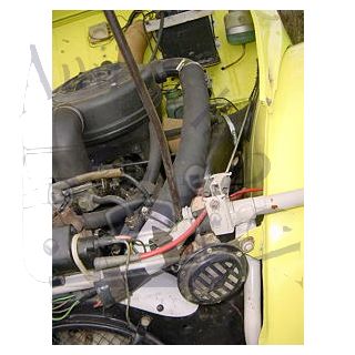 Moteur 2CV6 équipé du Kit soufflante