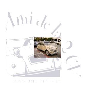2 CV6 Club beige Vanneaux 1975