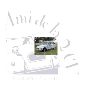 Dyane bleu Thasos 1970