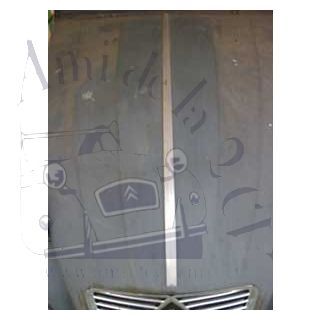 Baguette de capot 2cv longue nouveau modèle