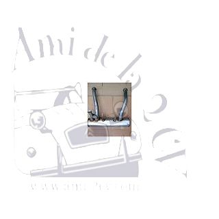 Premier silencieux sous boîte, 2 CV 4