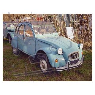 2 CV 6 Spécial Bleu Lagune 1982