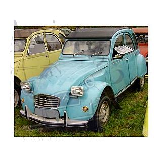 2 CV 6 Club Bleu Pétrel 1975
