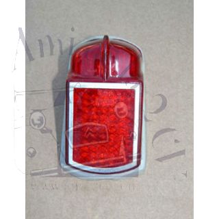 Cabochon de feu arrière gauche ou droit, sans éclaireur de plaque, 2CV jusque 1963 Origine