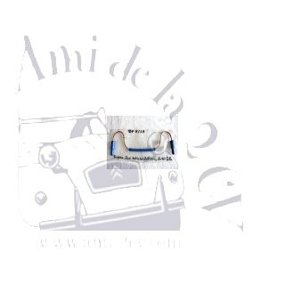 Tuyau de liaison entre les deux étriers de freins 2cv/Dyane/Acadiane/Méhari/Ami 8 en 3.5 mm