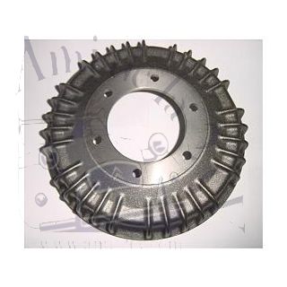 Tambour de freins ventilé 2 CV berline 6 trous