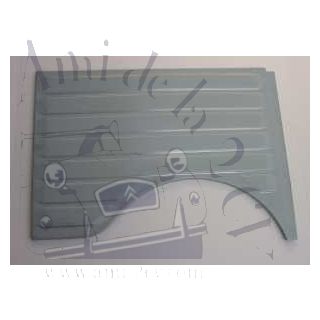 Aile Arrière droite électrozinguée AK 250 grandes nervures