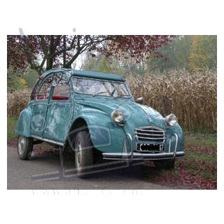 2CV AZAM 1966 vert agave