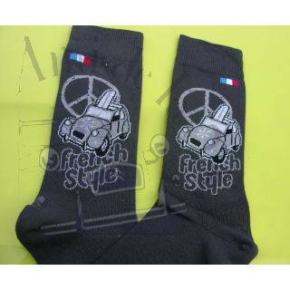 Paire de chaussettes Hommes 43/46French Style gris