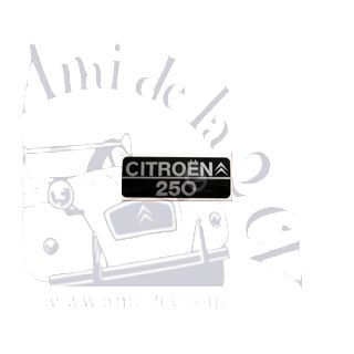 Autocollant Citroën 250