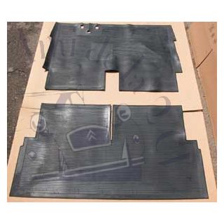 Ensemble tapis de sol en caoutchouc, 2CV ancienne