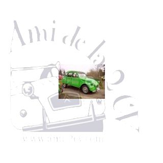 2 CV 6 Club vert Bambou 1977