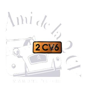 autocollant 2cv6
