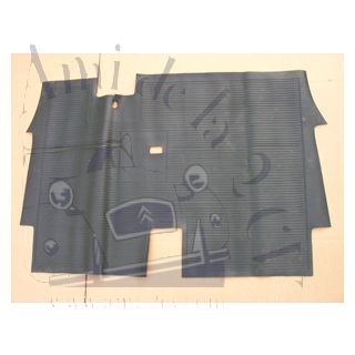 Tapis sol avant en caoutchouc 2CV ancienne