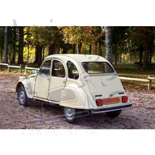 2CV 6 Club Beige Gazelle 1978