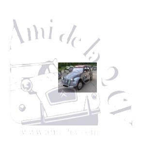 2cv AZLP 1958 gris souris