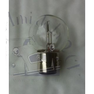 Ampoule blanche 12 volts 45/40Watts ancien montage à baïonnette