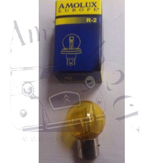 Ampoule de phare jaune 6 volts à baïonnette 35/35W
