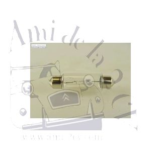 Ampoule navette 6 volts 15 watts pour feu stop Traction