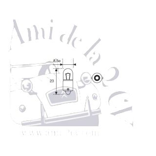 Ampoule veilleuse 6 volts 4 watts