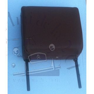 Appuie tête en skai marron pour 2cv Dyane