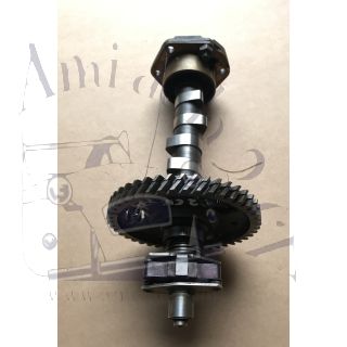 Arbre à cames + pompe à huile 2cv type A moteur 375 cm3