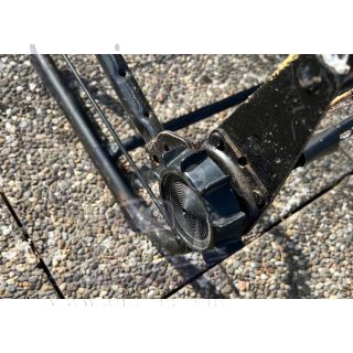 Armature de siège conducteur 2cv dossier asymétrique rond avec dossier inclinable