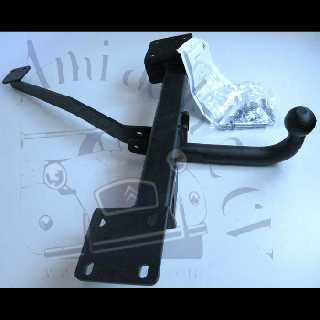 Attache remorque 2cv avec boule fixe