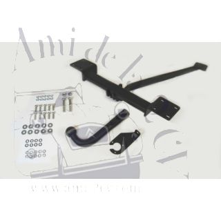 Attache remorque 2cv berline avec boule démontable