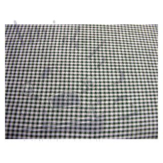 Ensemble de 4 panneaux de porte tissu pied de poule vert et gris 2cv 1954 à 1956