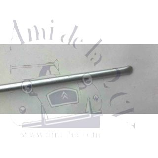 Baguette de porte arrière en aluminium , 2 CV avec agrafes