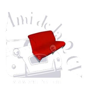 Garniture de banquette avant Ami 8 rouge diamanté sur commande