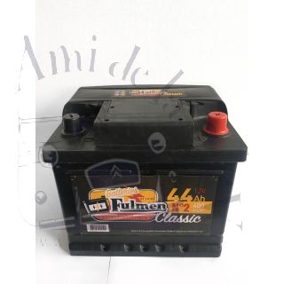 Batterie 2cv 12 volts 44 AH Fulmen