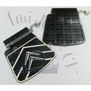 Paire de bavettes d'aile arrière AMi6/8 avec fixations