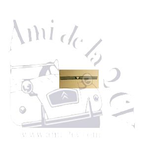 Grillage derrière le volet d'aération 2cv