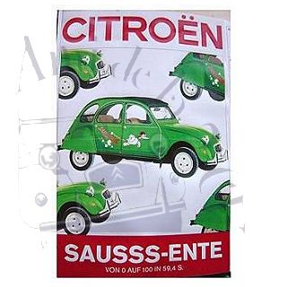 Publicité pour la Sauss Ente