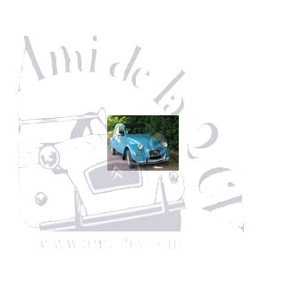 2cv Bleu Lagune