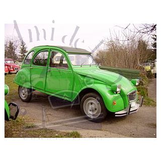 2 CV 6 Club vert Bambou 1977