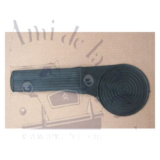 <p>Couvre planche d'accélérateur long pour 2CV avant 1970</p>