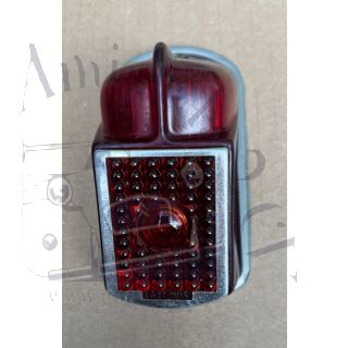 Cabochon de feu arrière 2cv Lmp Pécazeaux avec lentille