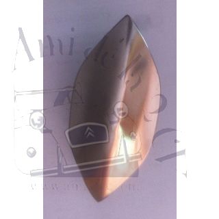 Cache trou de manivelle accessoire pour capot 2cv 23 nervures