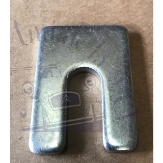 Cale épaisse 4mm de butée rectangulaire de bras d'essieu 2cv