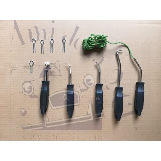 Coffret d'outillage pour le montage pare-brise et clé de joint