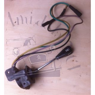 Commodo de phares bouton noir pour Ami 6