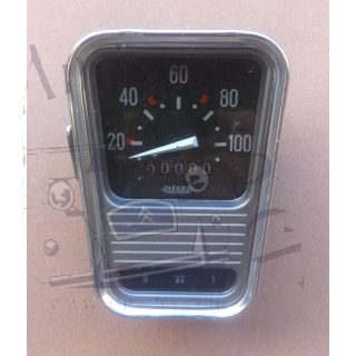Compteur 2cv entre Août 1962 et Février 1970 marque Jaeger gradué de 20 à 100 km/h pièce d'occasion