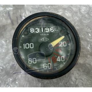 Compteur 2cv ED Véglia occasion gradué de 20 à 100 km h