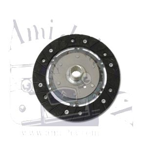 Disque d’embrayage 18 cannelures plat, 2cv à partir de 09 1981